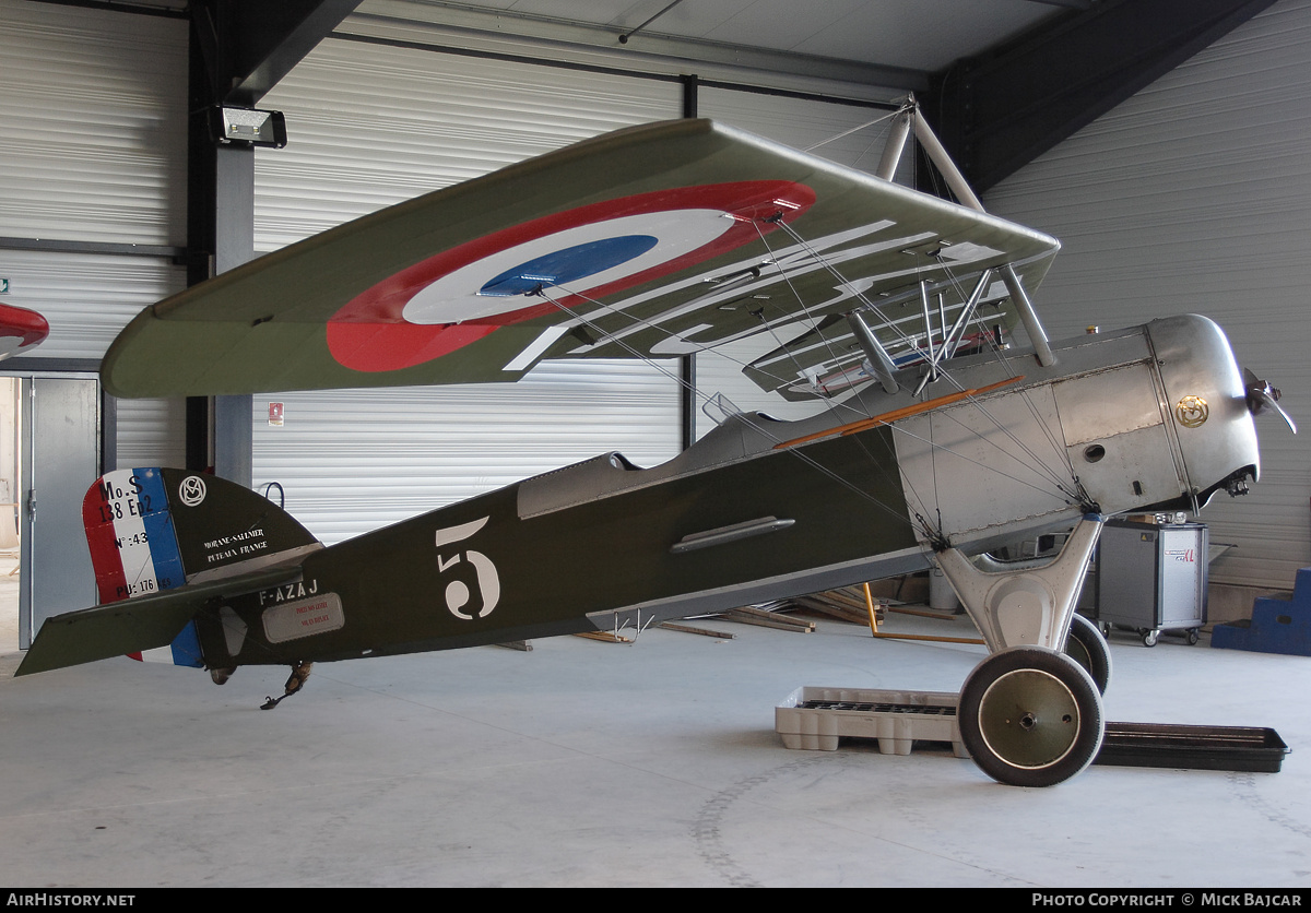 Aircraft Photo of F-AZAJ / 43 | Morane-Saulnier MS-138 Ep.2 | France - Air Force | AirHistory.net #268338