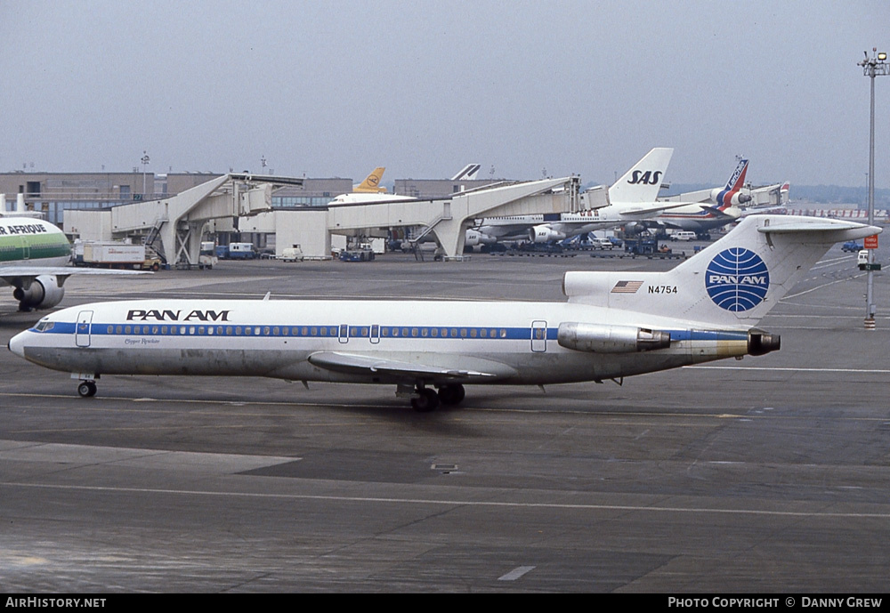 Aircraft Photo of N4754 | Boeing 727-235 | Pan American World Airways - Pan Am | AirHistory.net #268343