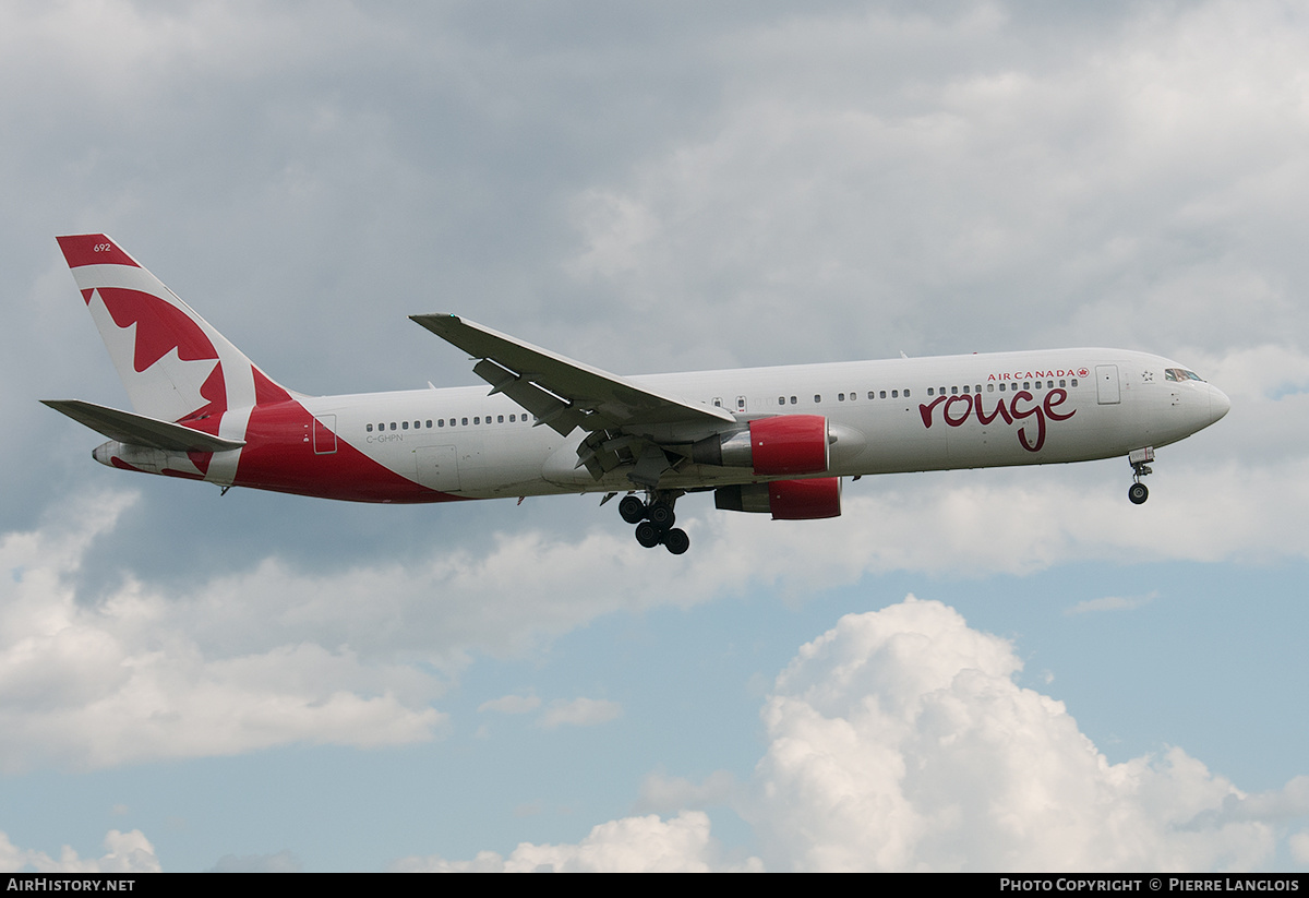 Aircraft Photo of C-GHPN | Boeing 767-33A/ER | Air Canada Rouge | AirHistory.net #268345
