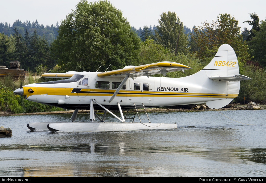 Aircraft Photo of N90422 | Vazar DHC-3T Turbine Otter | Kenmore Air | AirHistory.net #268347