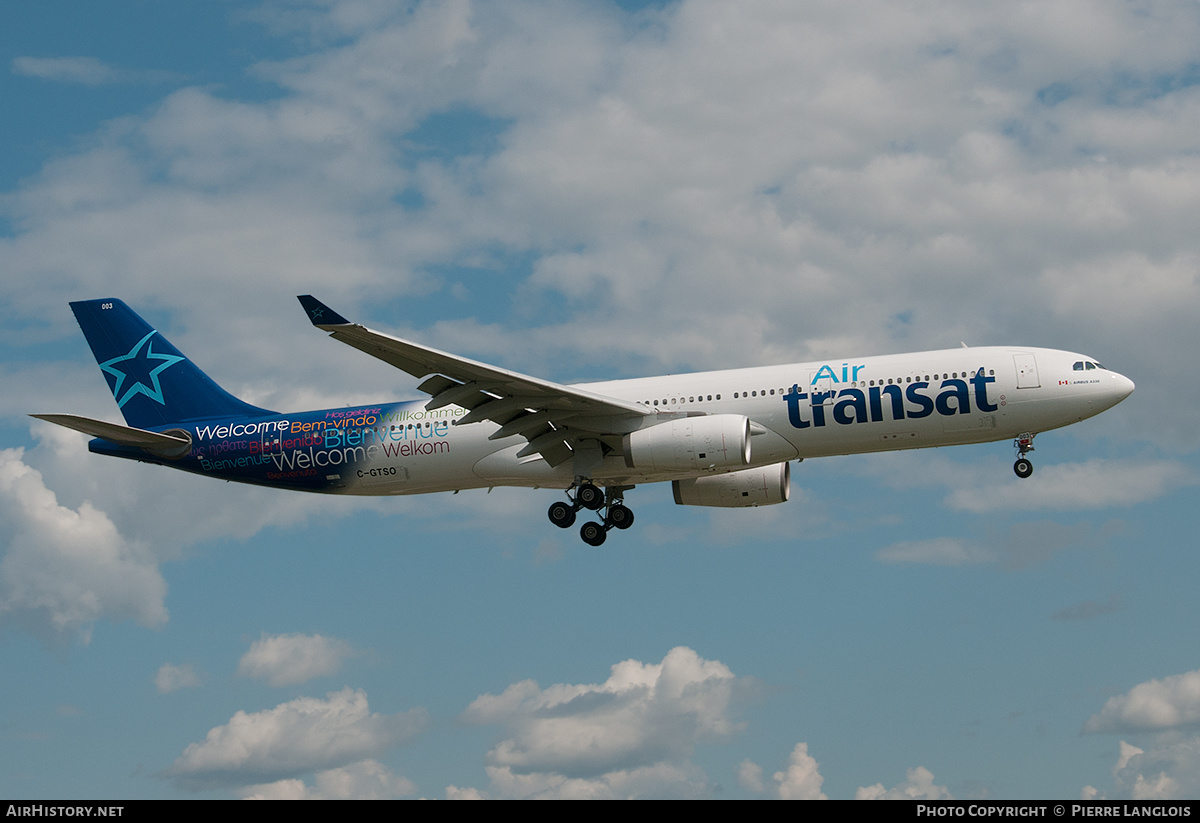 Aircraft Photo of C-GTSO | Airbus A330-342 | Air Transat | AirHistory.net #268352