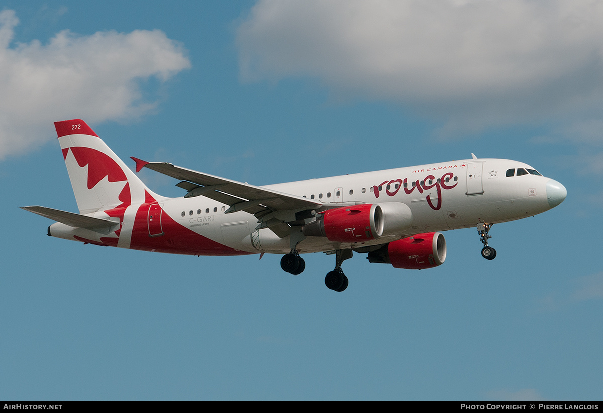 Aircraft Photo of C-GARJ | Airbus A319-114 | Air Canada Rouge | AirHistory.net #268355