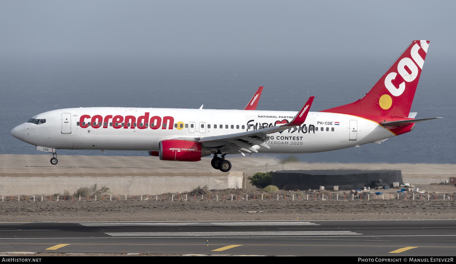 Aircraft Photo of PH-CDE | Boeing 737-8KN | Corendon Dutch Airlines | AirHistory.net #268359