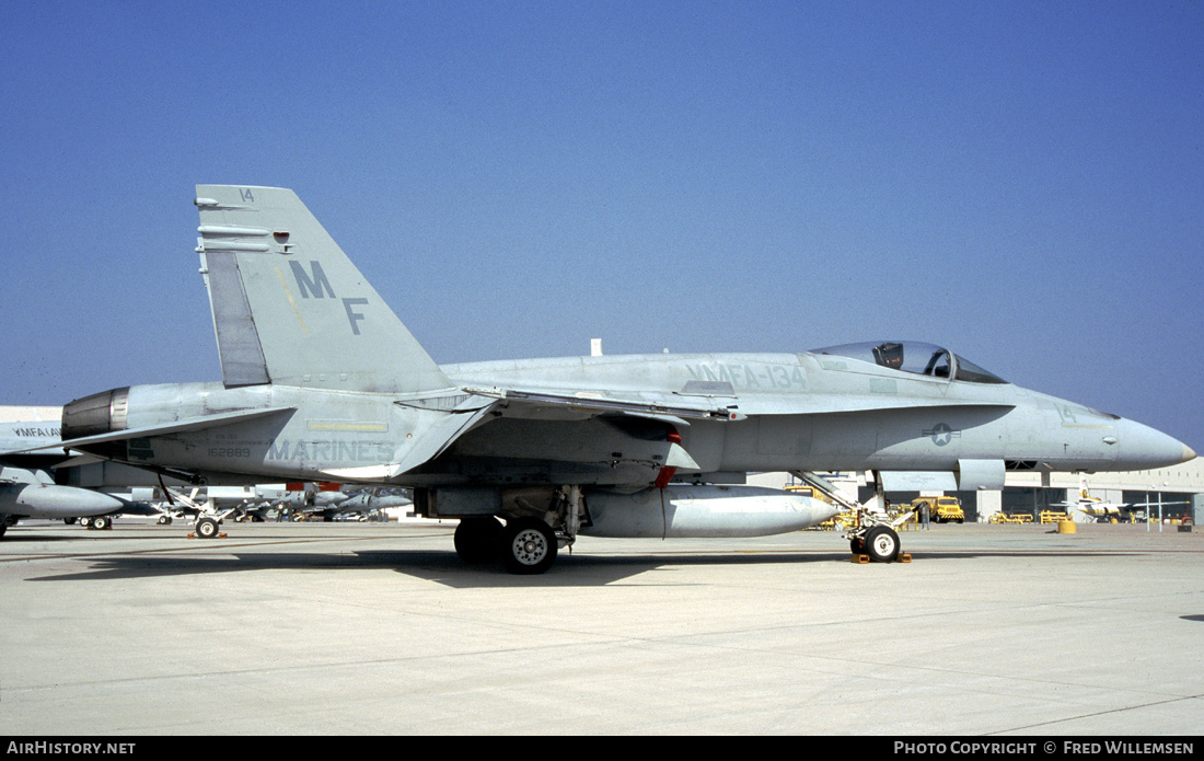 Aircraft Photo of 162889 | McDonnell Douglas F/A-18A Hornet | USA - Marines | AirHistory.net #268371