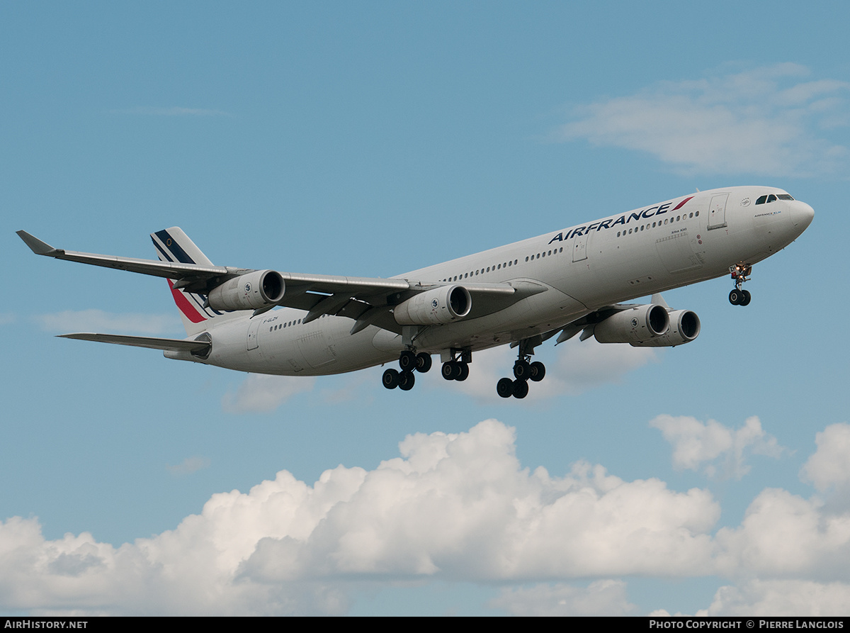 Aircraft Photo of F-GLZH | Airbus A340-312 | Air France | AirHistory.net #268372