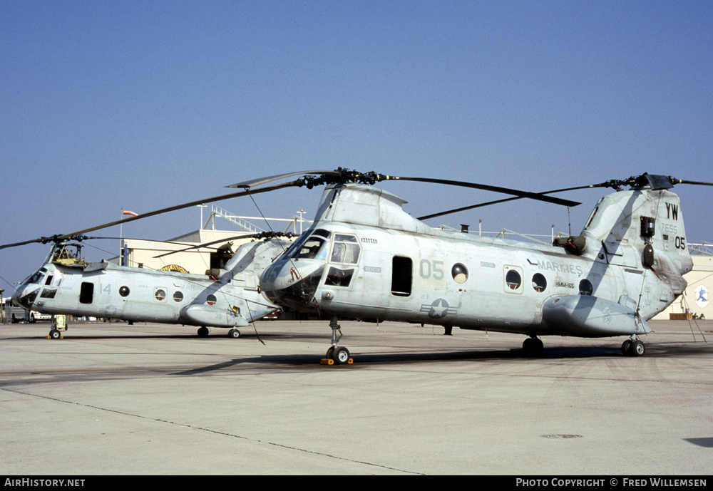 Aircraft Photo of 157655 | Boeing Vertol CH-46E Sea Knight | USA - Marines | AirHistory.net #268385