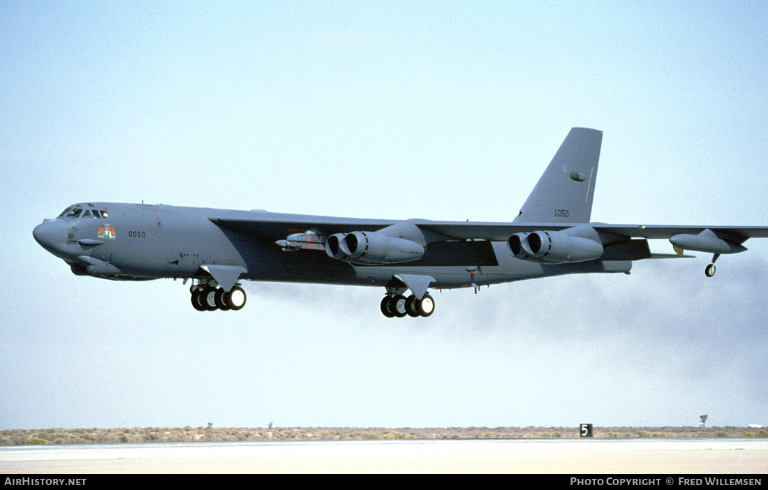 Aircraft Photo of 60-0050 / AF60-050 | Boeing B-52H Stratofortress | USA - Air Force | AirHistory.net #268387