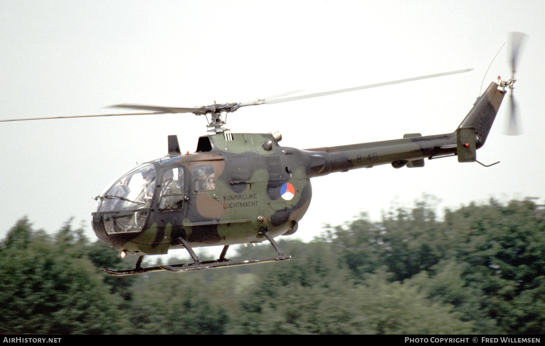 Aircraft Photo of B-48 | MBB BO-105CB-4 | Netherlands - Air Force | AirHistory.net #268391