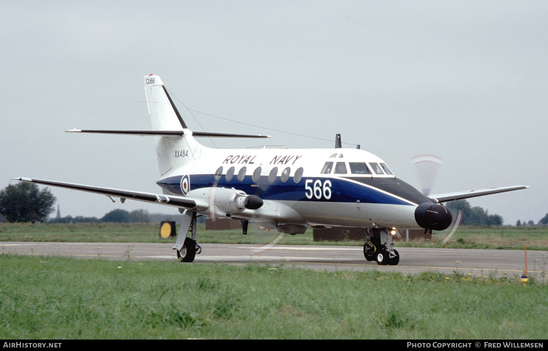 Aircraft Photo of XX484 | Scottish Aviation HP-137 Jetstream T2 | UK - Navy | AirHistory.net #268402