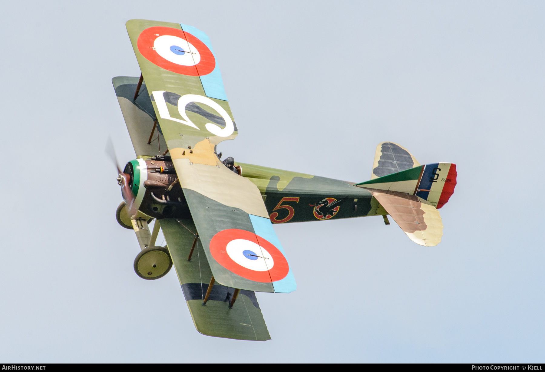 Aircraft Photo of F-AZFP / S3836 | SPAD S-XIII C1 | France - Air Force | AirHistory.net #268419