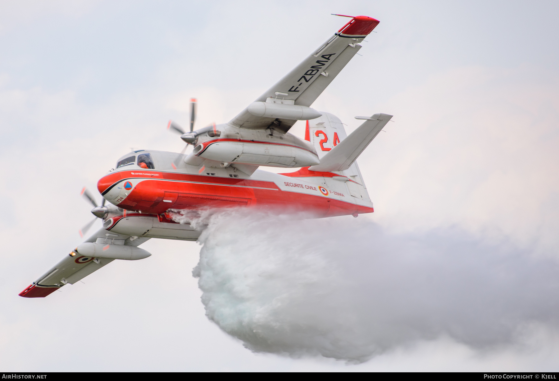 Aircraft Photo of F-ZBMA | Conair S-2T Turbo Firecat | Sécurité Civile | AirHistory.net #268422