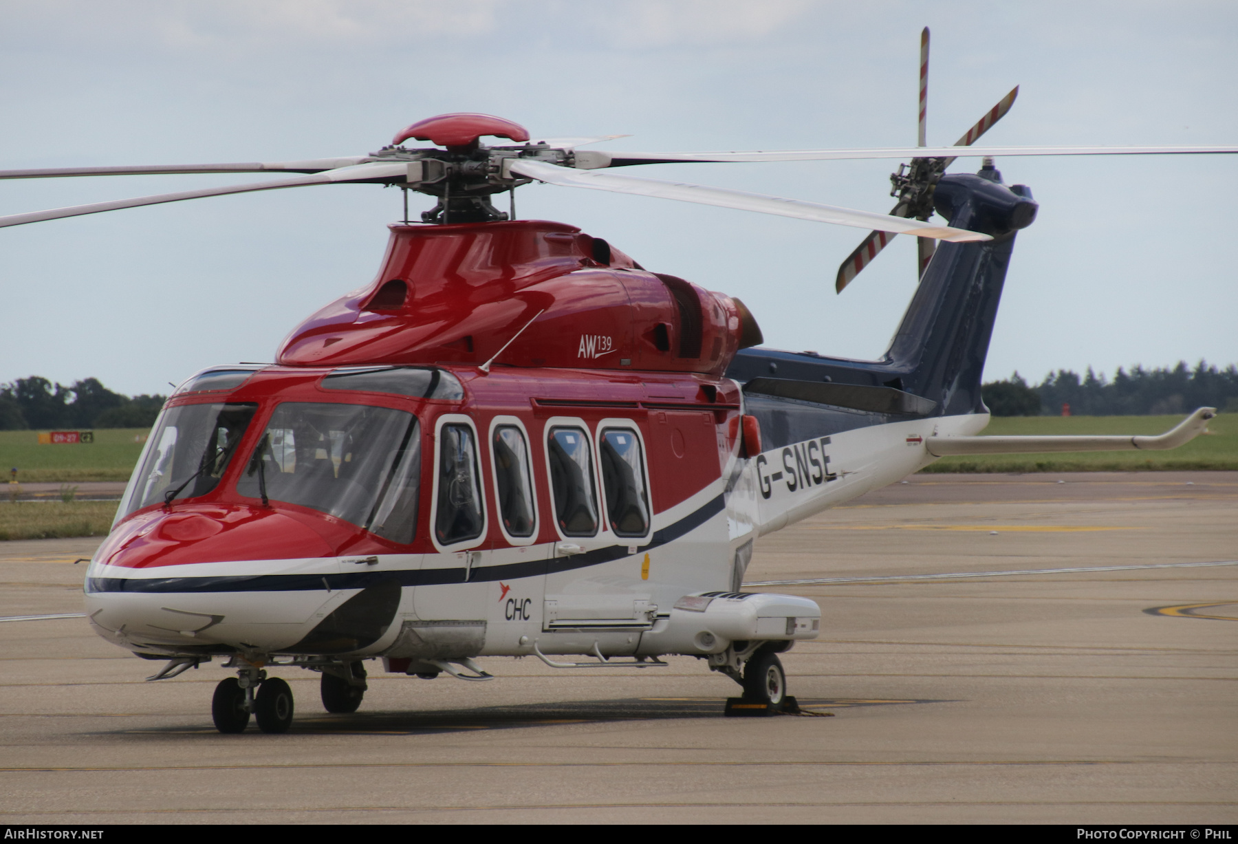 Aircraft Photo of G-SNSE | AgustaWestland AW-139 | CHC Helicopters | AirHistory.net #268430