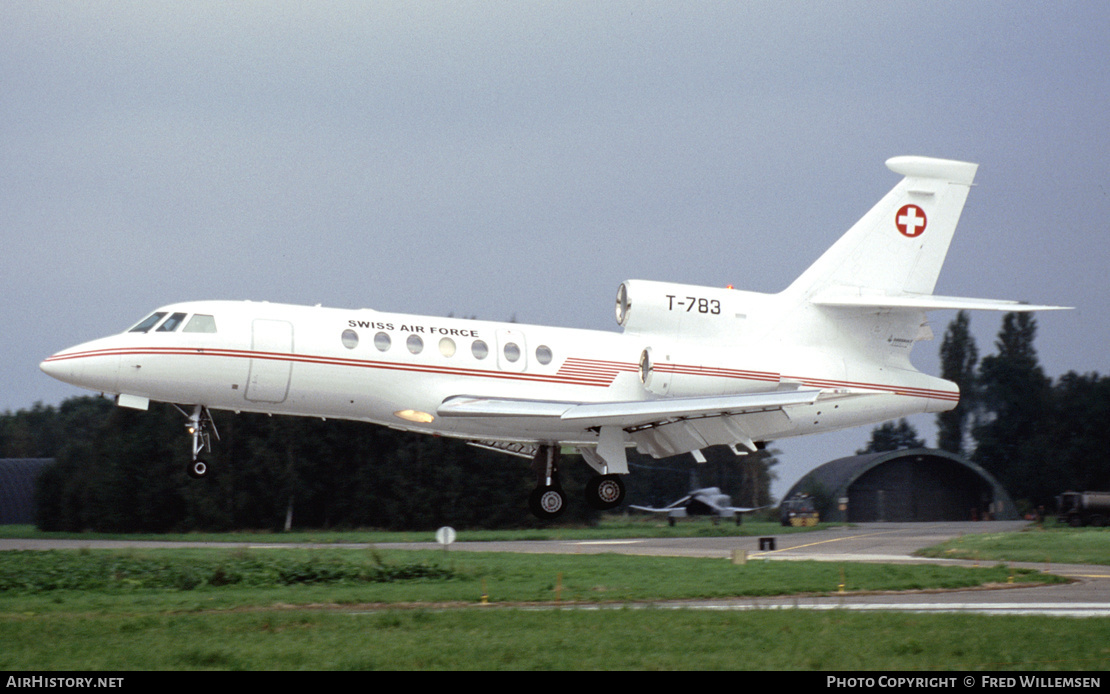 Aircraft Photo of T-783 | Dassault Falcon 50 | Switzerland - Air Force | AirHistory.net #268438