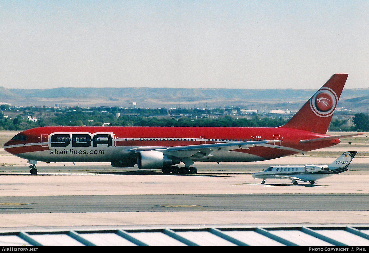 Aircraft Photo of YL-LCY | Boeing 767-3Y0/ER | SBA Airlines | AirHistory.net #268453