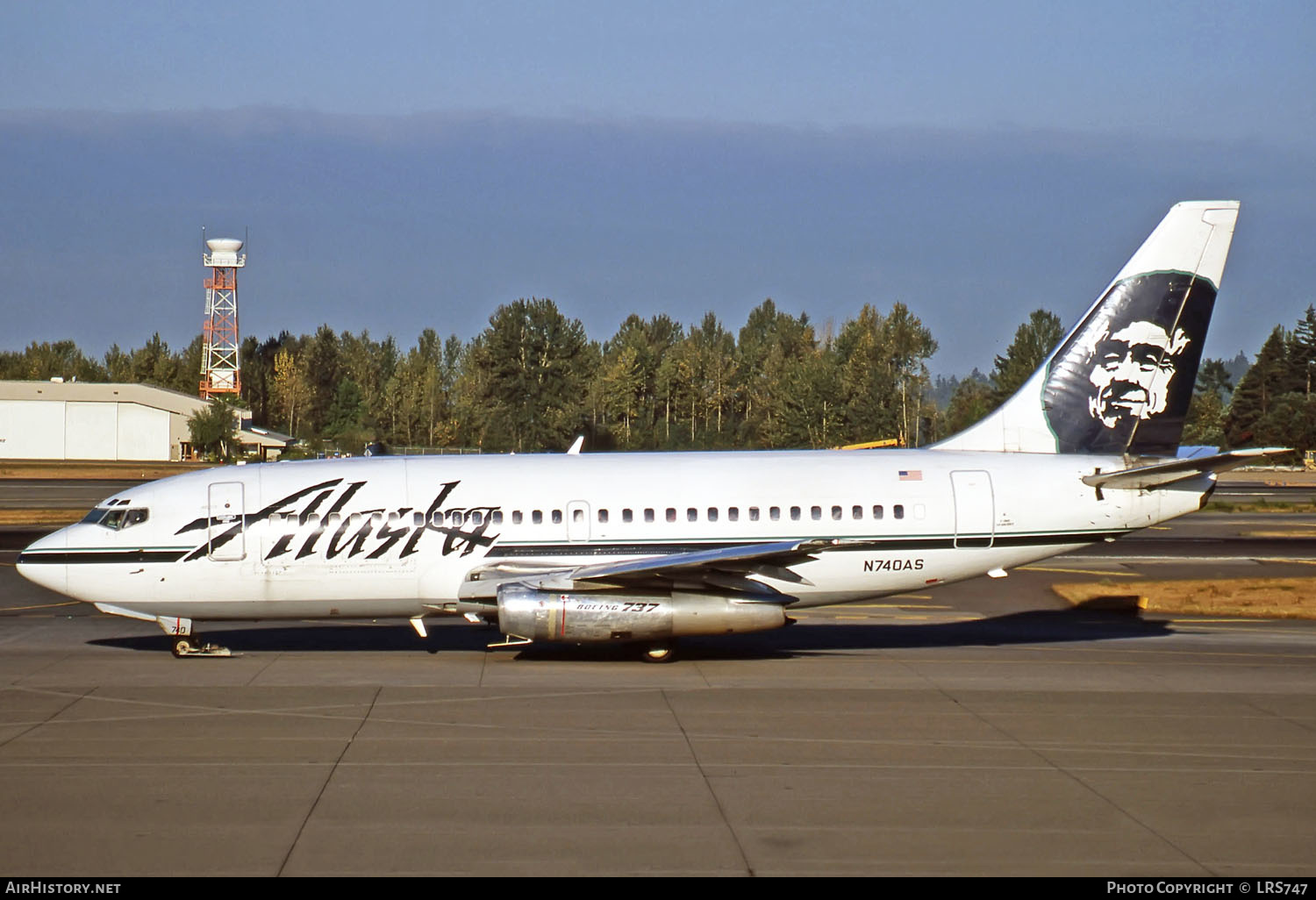 Aircraft Photo of N740AS | Boeing 737-290C/Adv | Alaska Airlines | AirHistory.net #268456