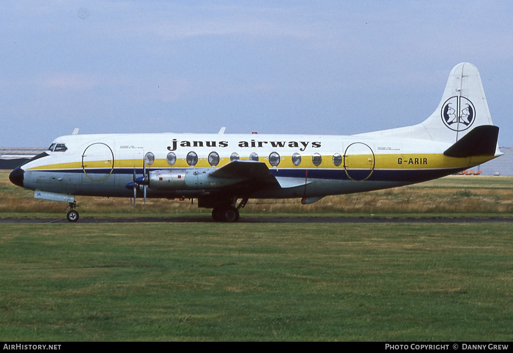 Aircraft Photo of G-ARIR | Vickers 708 Viscount | Janus Airways | AirHistory.net #268467