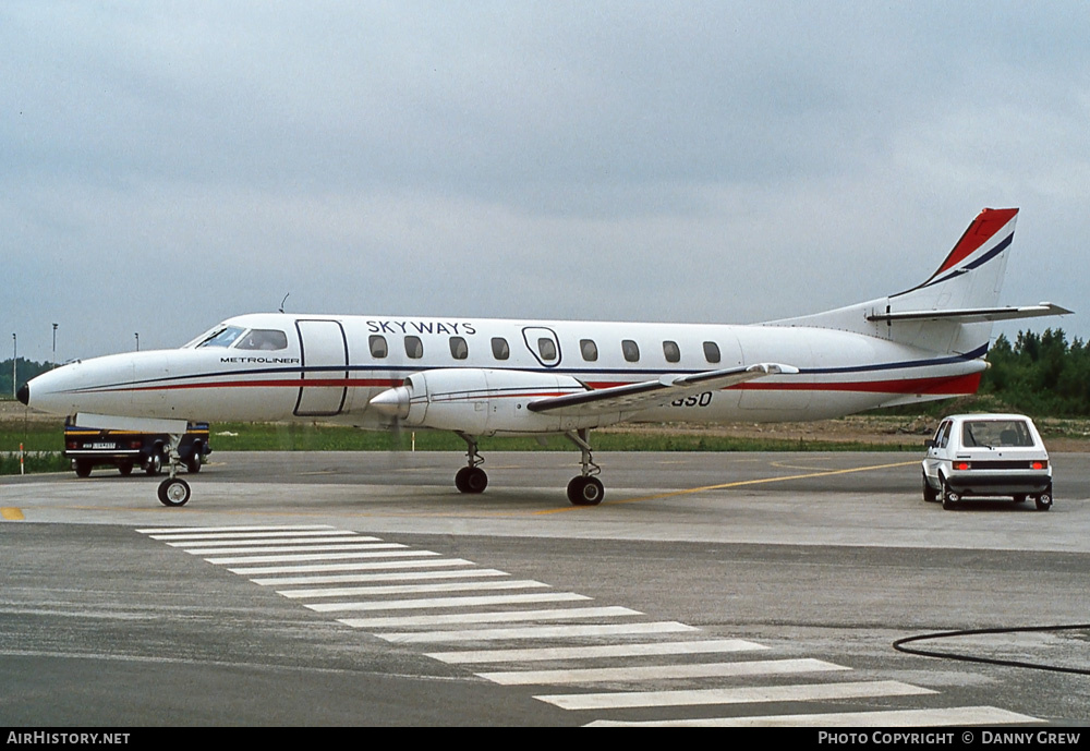 Aircraft Photo of SE-GSO | Fairchild Swearingen SA-227AC Metro III | Skyways | AirHistory.net #268469