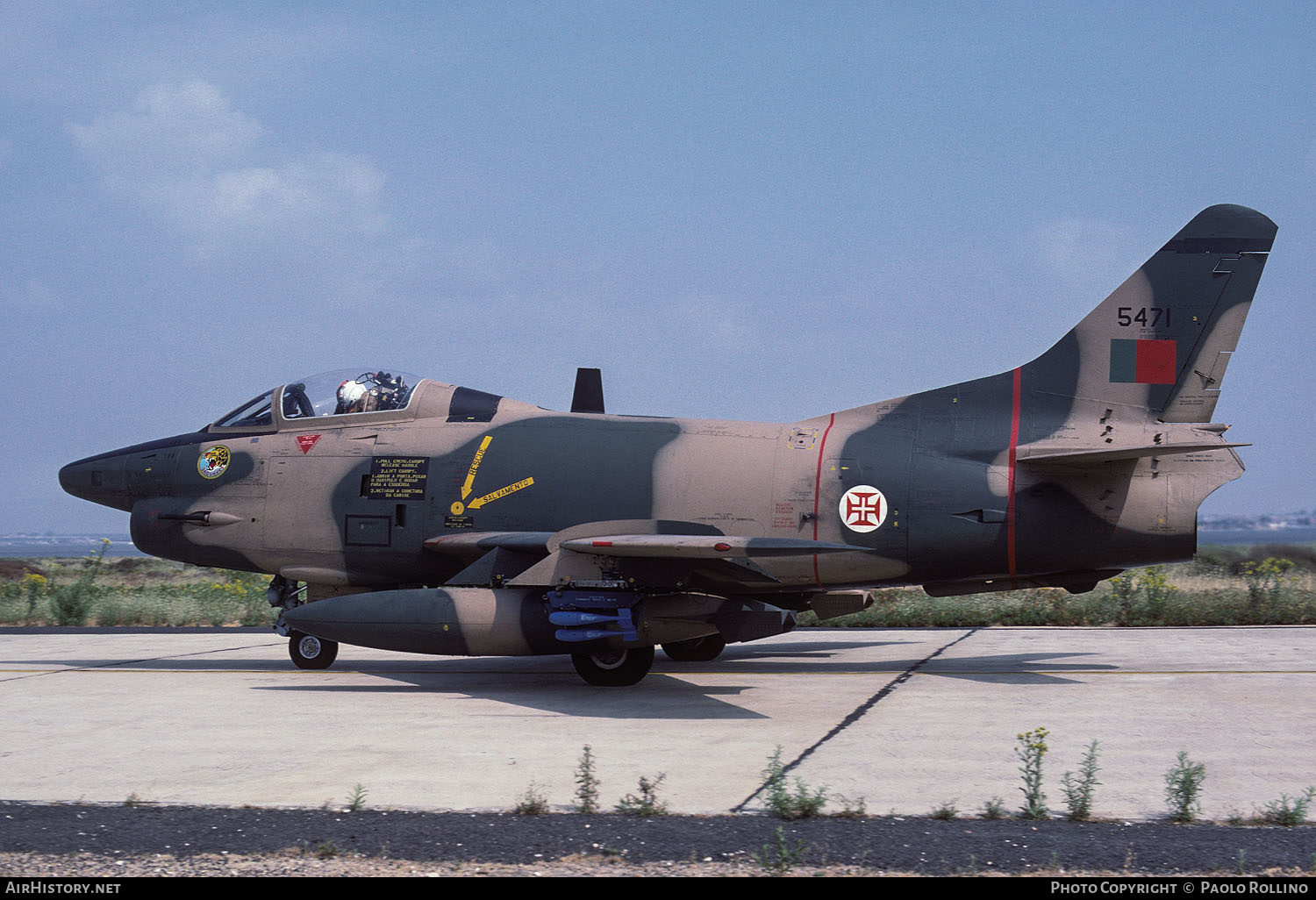 Aircraft Photo of 5471 | Fiat G-91R/3 | Portugal - Air Force | AirHistory.net #268476