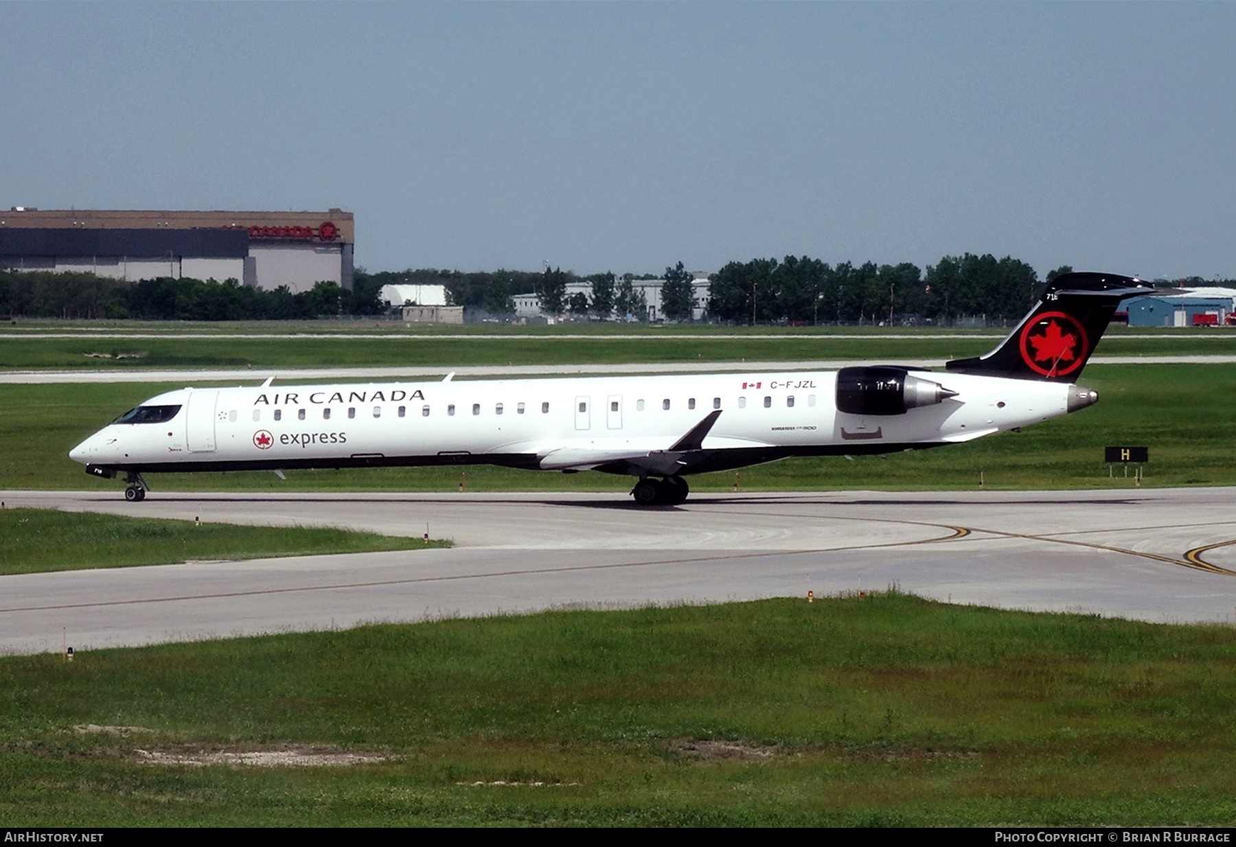 Aircraft Photo of C-FJZL | Bombardier CRJ-900 (CL-600-2D24) | Air Canada Express | AirHistory.net #268479