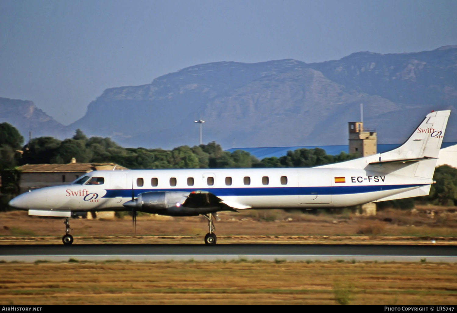 Aircraft Photo of EC-FSV | Fairchild Swearingen SA-227AC Metro III | Swiftair | AirHistory.net #268504