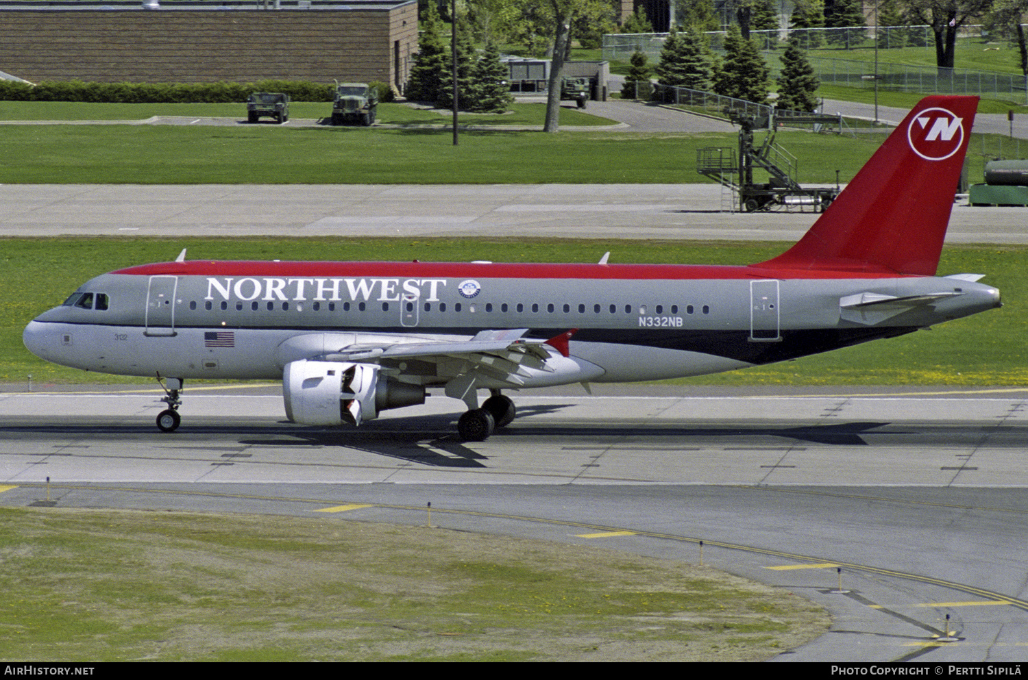 Aircraft Photo of N332NB | Airbus A319-114 | Northwest Airlines | AirHistory.net #268517