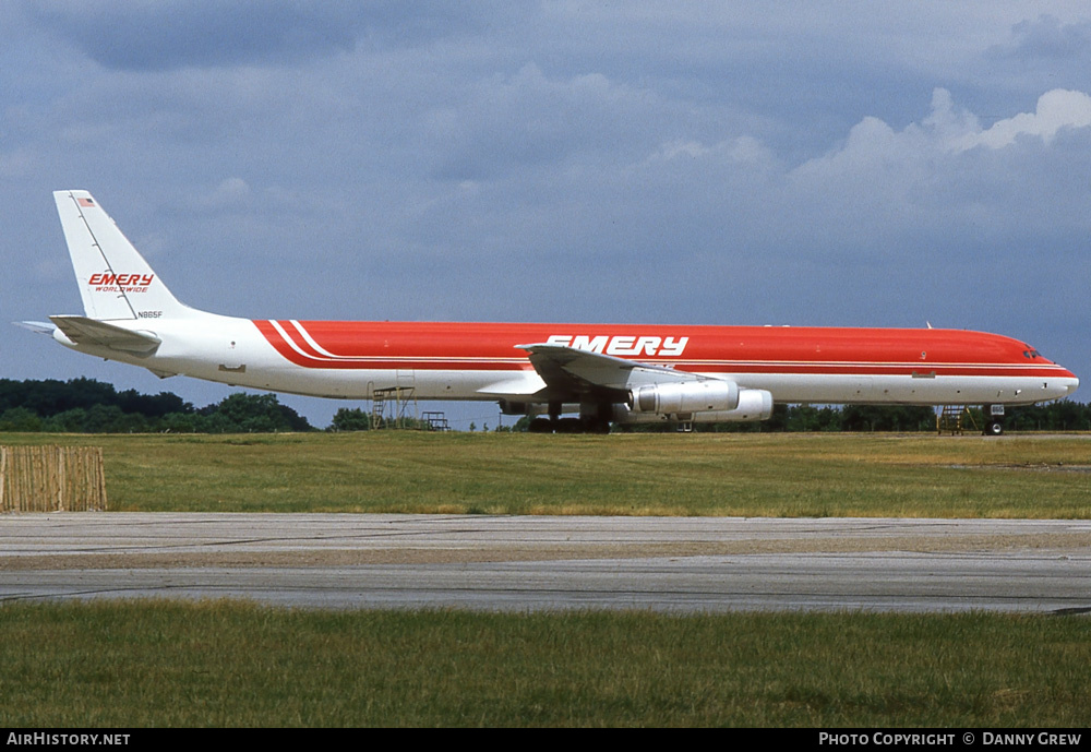 Aircraft Photo of N865F | McDonnell Douglas DC-8-63CF | Emery Worldwide | AirHistory.net #268525