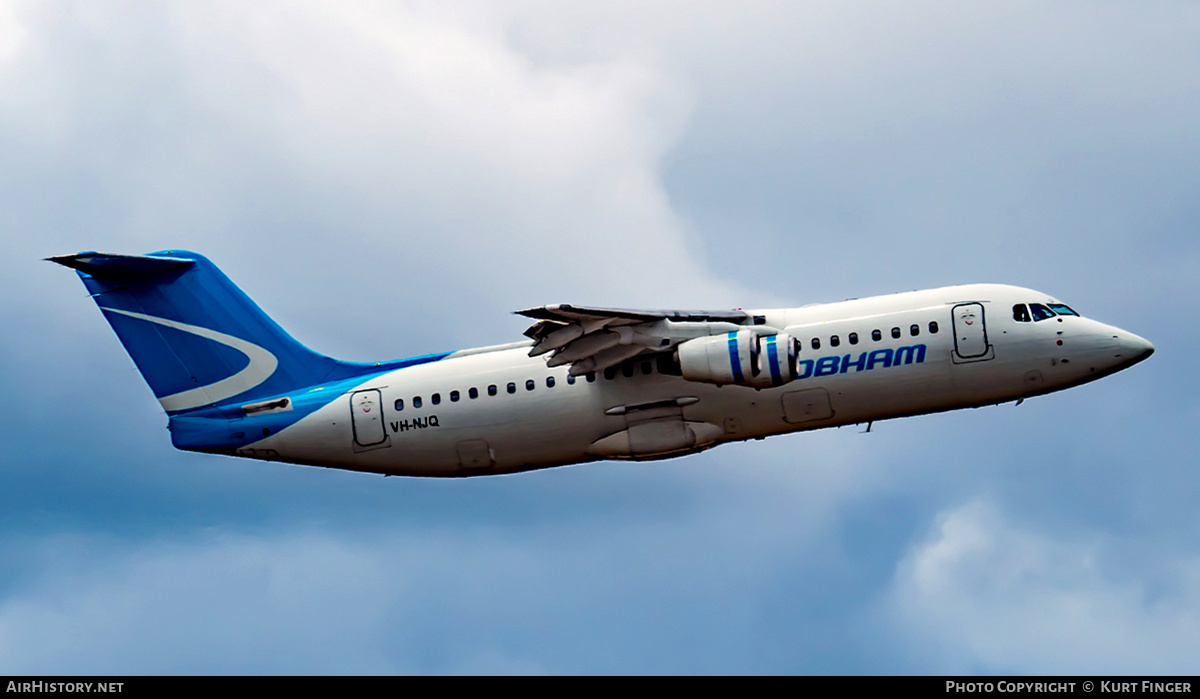 Aircraft Photo of VH-NJQ | British Aerospace BAe-146-100 | Cobham Aviation Services | AirHistory.net #268528