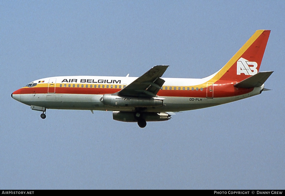 Aircraft Photo of OO-PLH | Boeing 737-247 | Air Belgium | AirHistory.net #268539