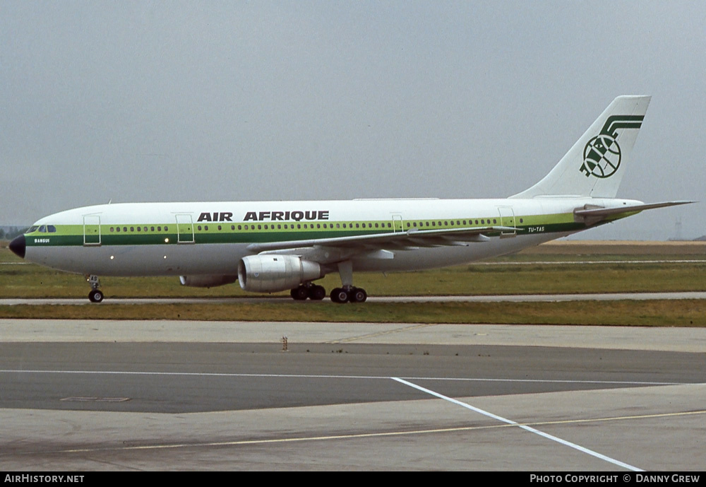 Aircraft Photo of TU-TAS | Airbus A300B4-203 | Air Afrique | AirHistory.net #268541