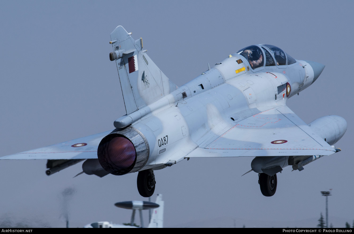 Aircraft Photo of QA87 | Dassault Mirage 2000-5DDA | Qatar - Air Force | AirHistory.net #268543