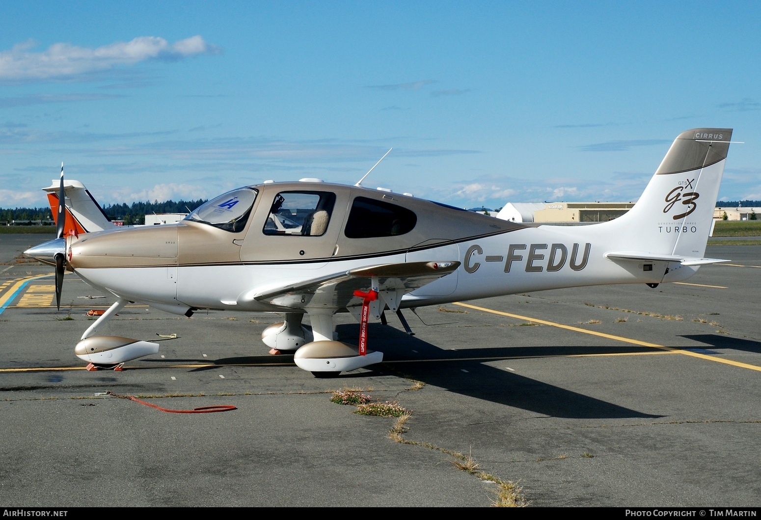 Aircraft Photo of C-FEDU | Cirrus SR-22 G3-GTSX Turbo | AirHistory.net #268546