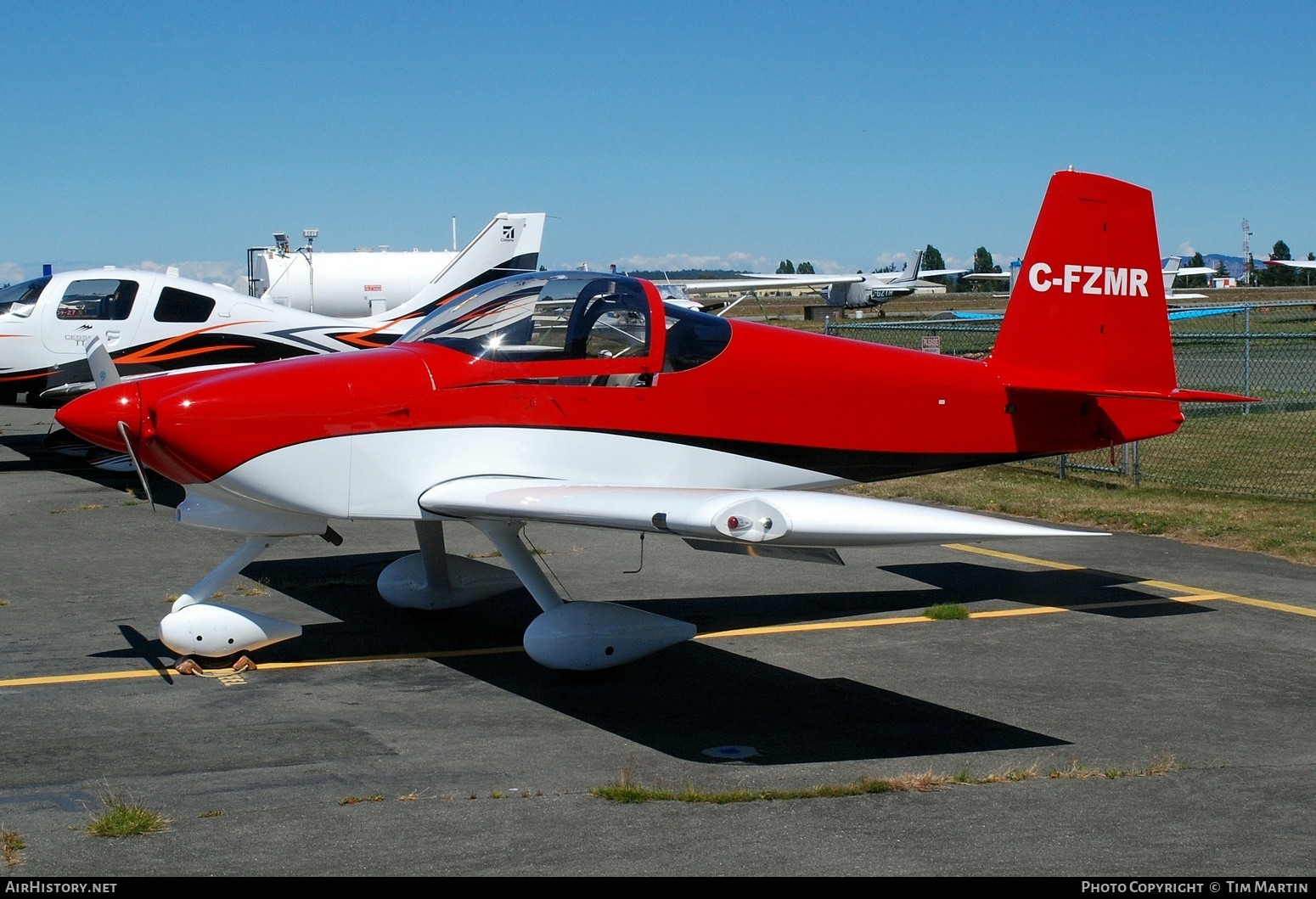 Aircraft Photo of C-FZMR | Van's RV-7A | AirHistory.net #268550