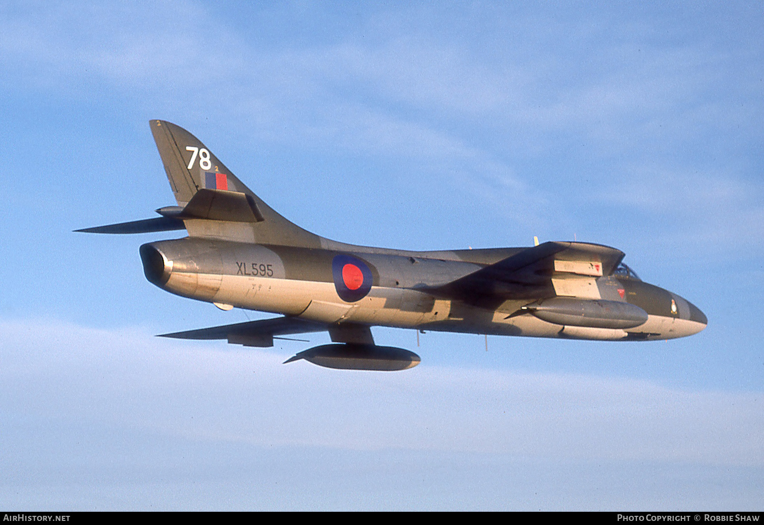Aircraft Photo of XL595 | Hawker Hunter T7 | UK - Air Force | AirHistory.net #268553