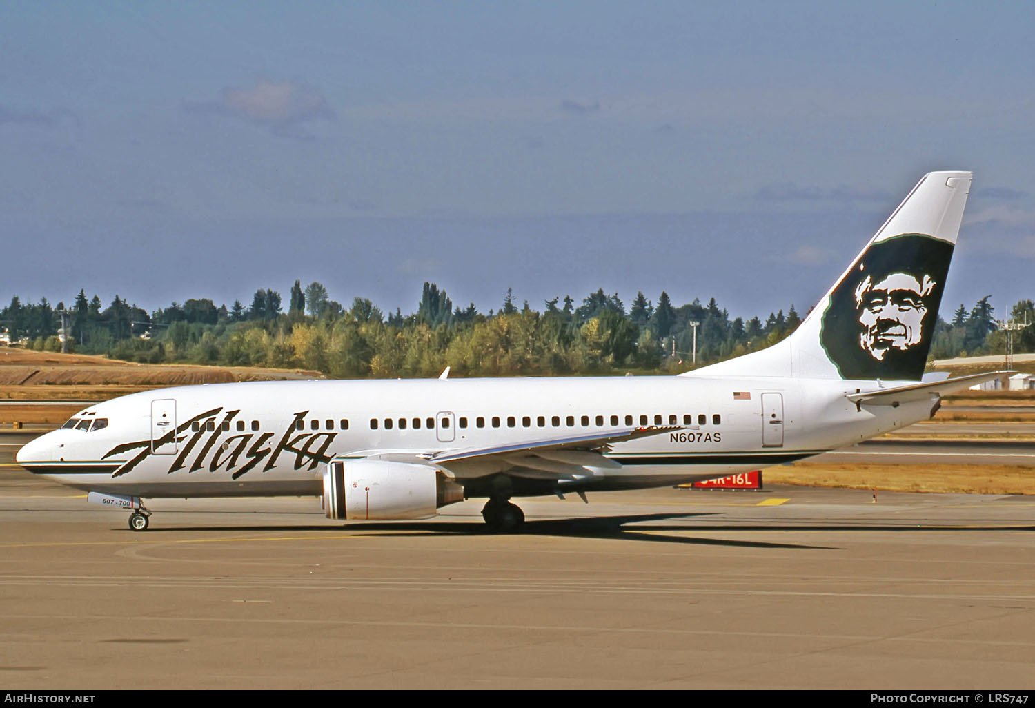 Aircraft Photo of N607AS | Boeing 737-790 | Alaska Airlines | AirHistory.net #268557