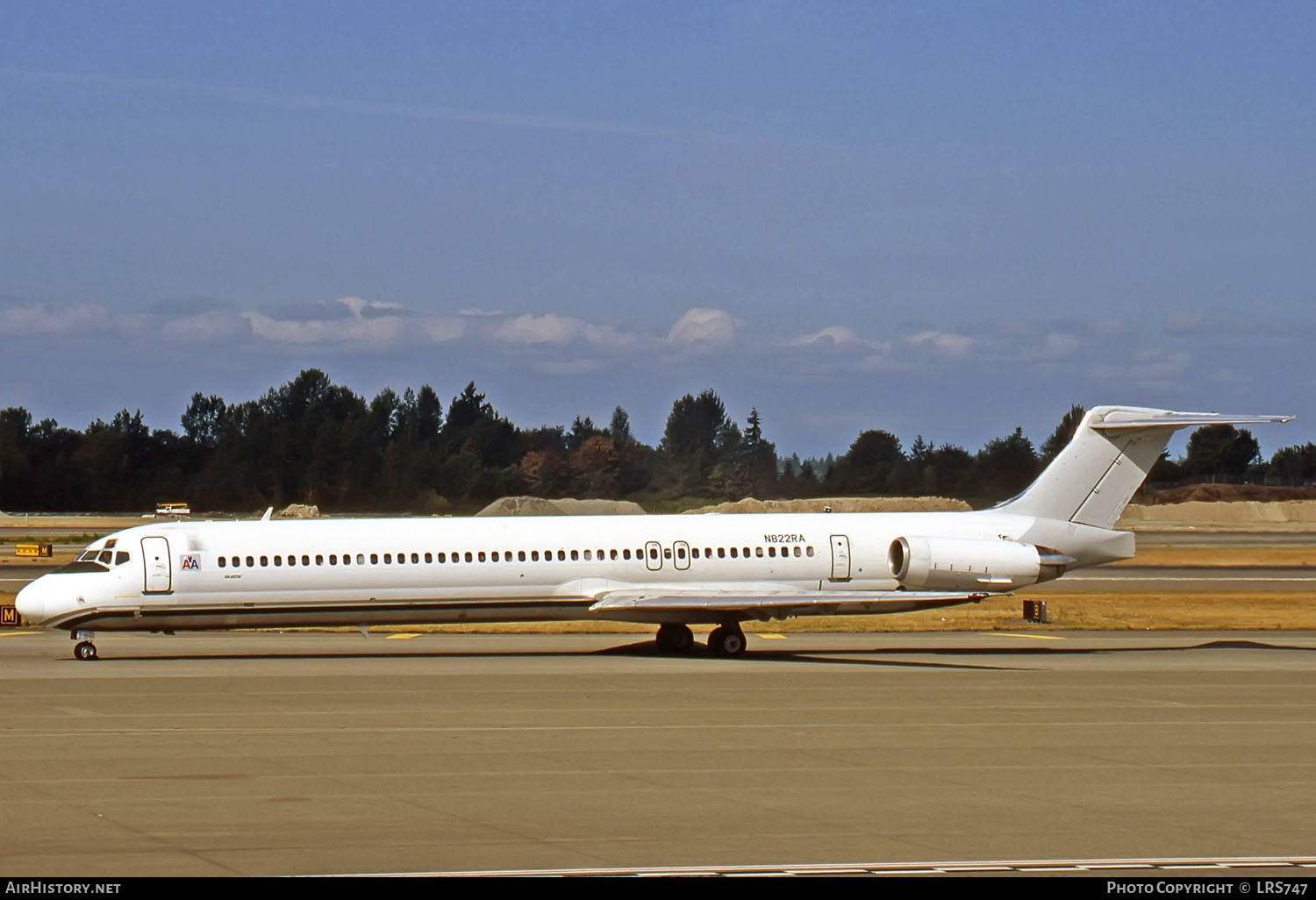 Aircraft Photo of N822RA | McDonnell Douglas MD-82 (DC-9-82) | American Airlines | AirHistory.net #268558