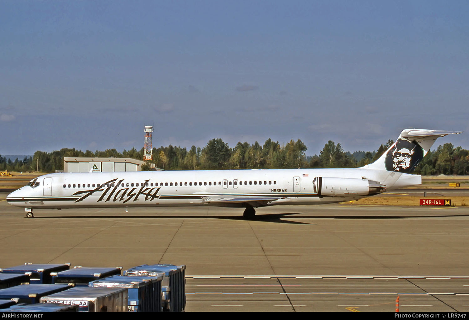 Aircraft Photo of N965AS | McDonnell Douglas MD-83 (DC-9-83) | Alaska Airlines | AirHistory.net #268559