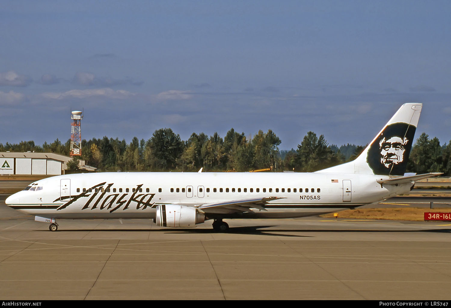 Aircraft Photo of N705AS | Boeing 737-490 | Alaska Airlines | AirHistory.net #268560