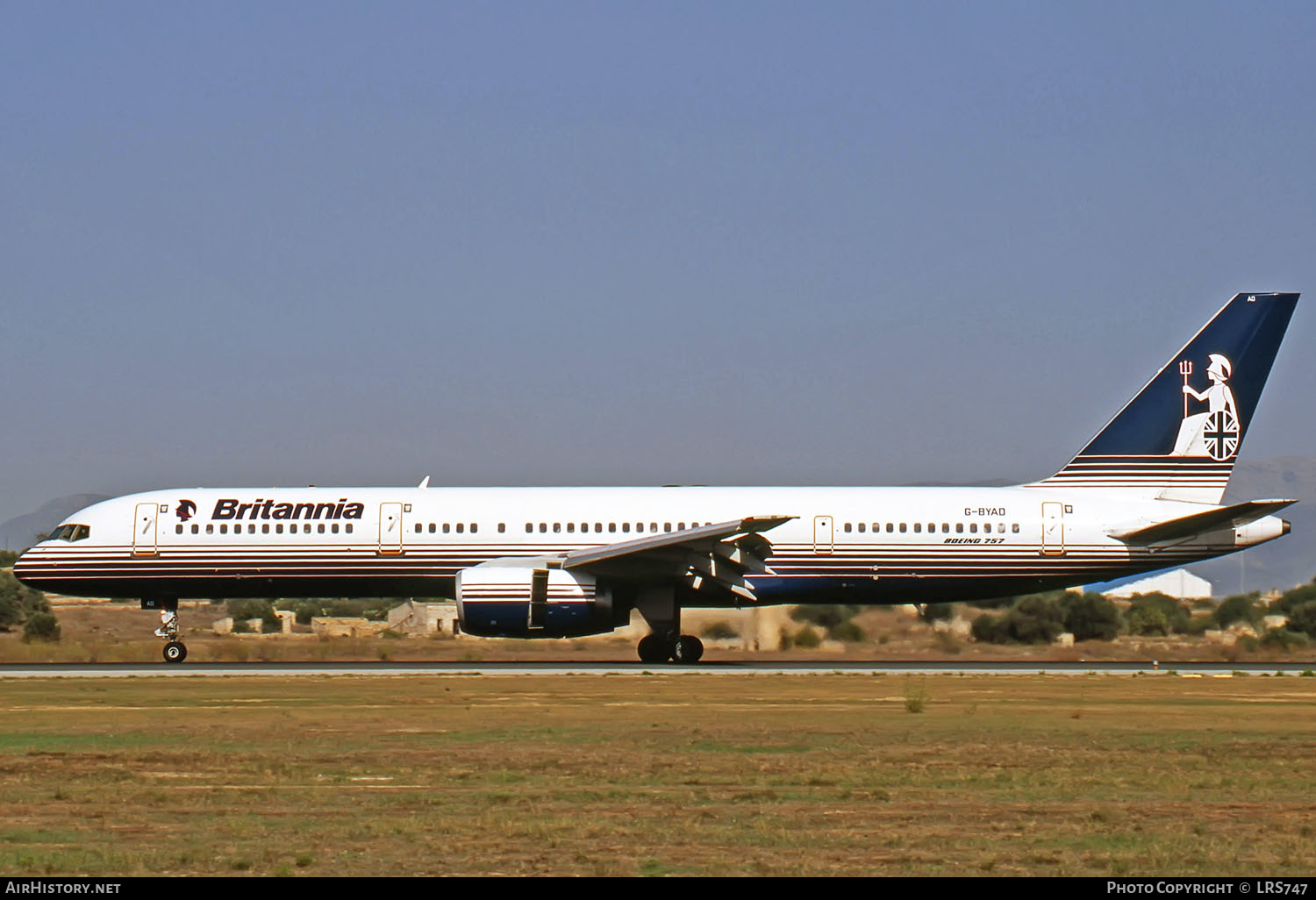 Aircraft Photo of G-BYAD | Boeing 757-204 | Britannia Airways | AirHistory.net #268565