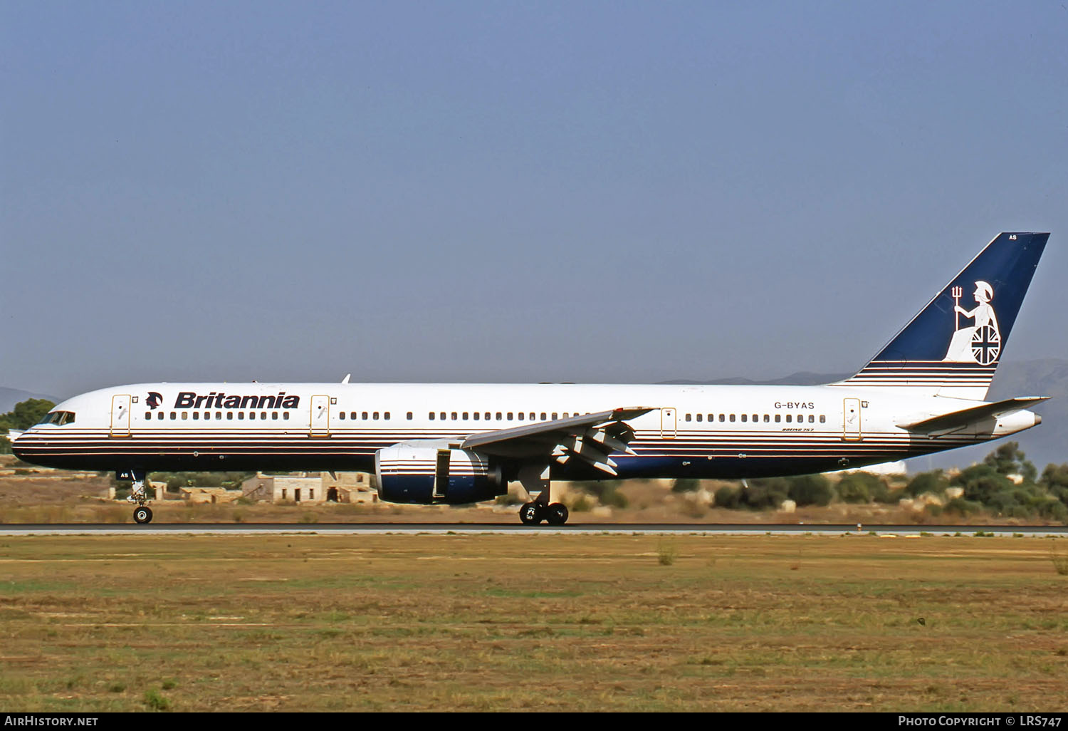 Aircraft Photo of G-BYAS | Boeing 757-204 | Britannia Airways | AirHistory.net #268567