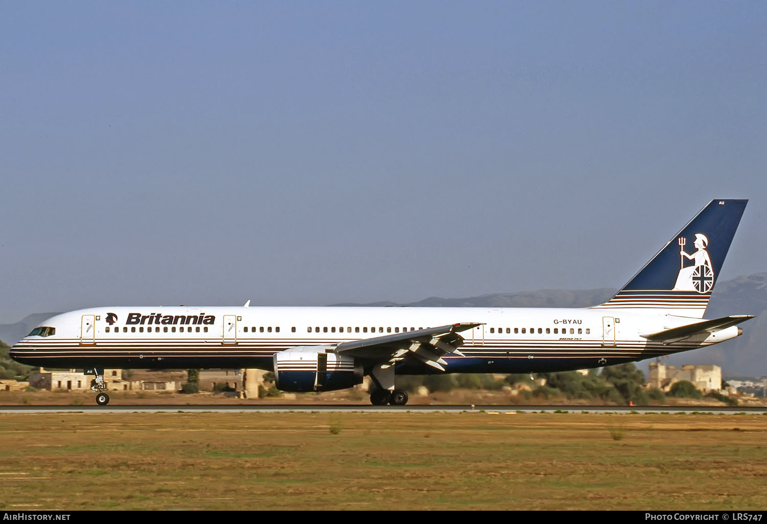 Aircraft Photo of G-BYAU | Boeing 757-204 | Britannia Airways | AirHistory.net #268568