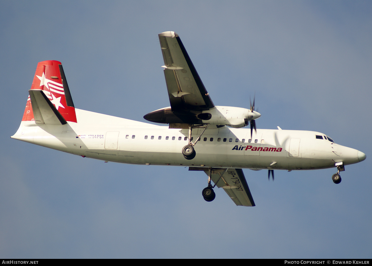 Aircraft Photo of HP-1794PST | Fokker 50 | Air Panamá | AirHistory.net #268582