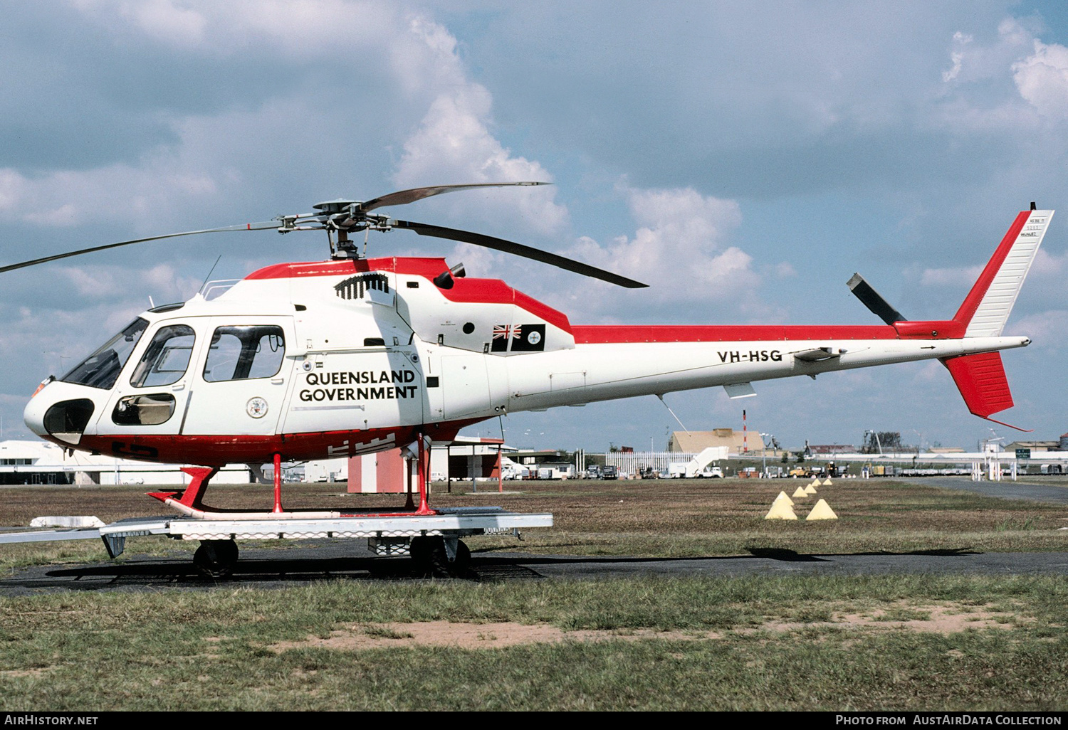 Aircraft Photo of VH-HSG | Aerospatiale AS-355F-1 Ecureuil 2 | Queensland Government | AirHistory.net #268588