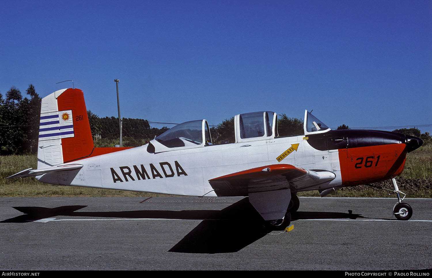 Aircraft Photo of 261 | Beech T-34A Mentor | Uruguay - Navy | AirHistory.net #268595