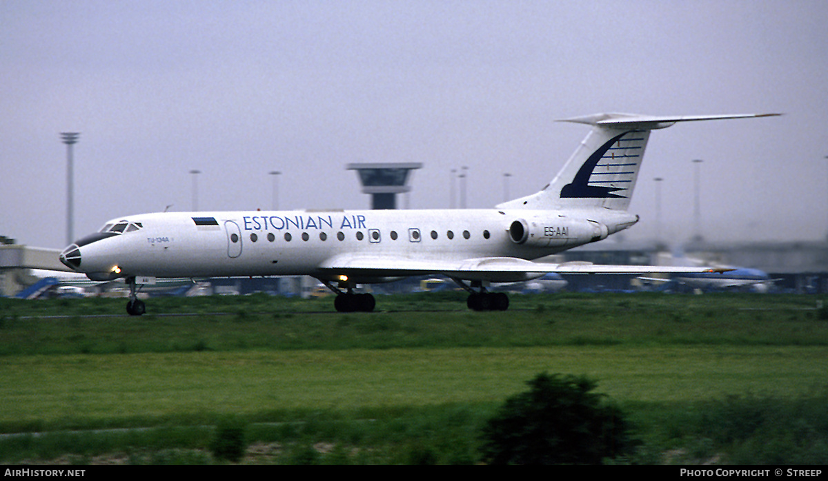 Aircraft Photo of ES-AAI | Tupolev Tu-134A | Estonian Air | AirHistory.net #268597