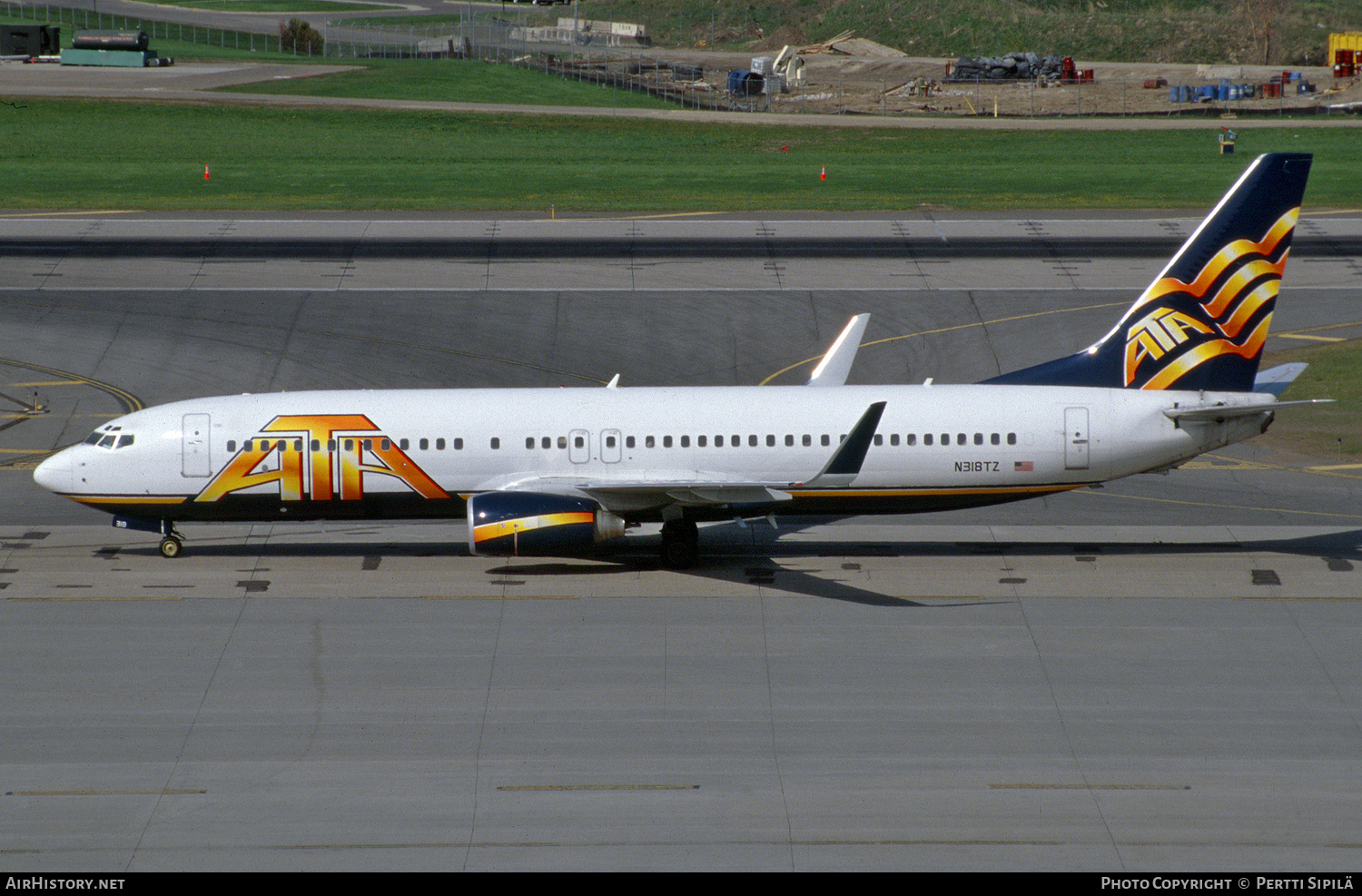 Aircraft Photo of N318TZ | Boeing 737-83N | ATA Airlines - American Trans Air | AirHistory.net #268602