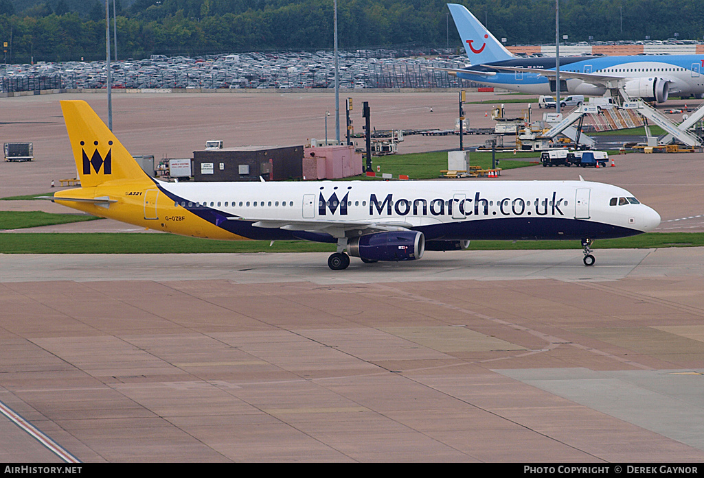 Aircraft Photo of G-OZBF | Airbus A321-231 | Monarch Airlines | AirHistory.net #268613