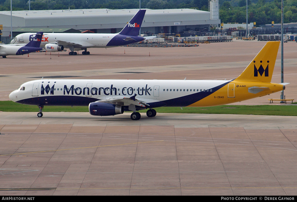 Aircraft Photo of G-ZBAD | Airbus A321-231 | Monarch Airlines | AirHistory.net #268628
