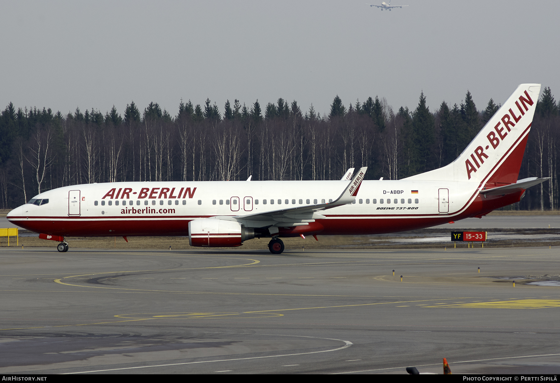 Aircraft Photo of D-ABBP | Boeing 737-86J | Air Berlin | AirHistory.net #268643