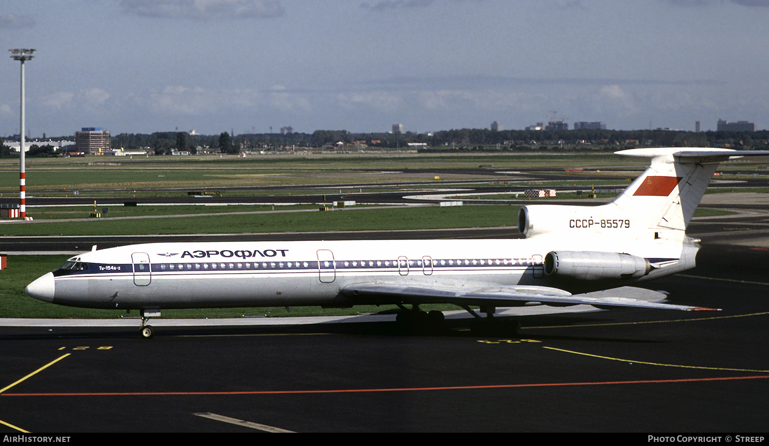 Aircraft Photo of CCCP-85579 | Tupolev Tu-154B-2 | Aeroflot | AirHistory.net #268647