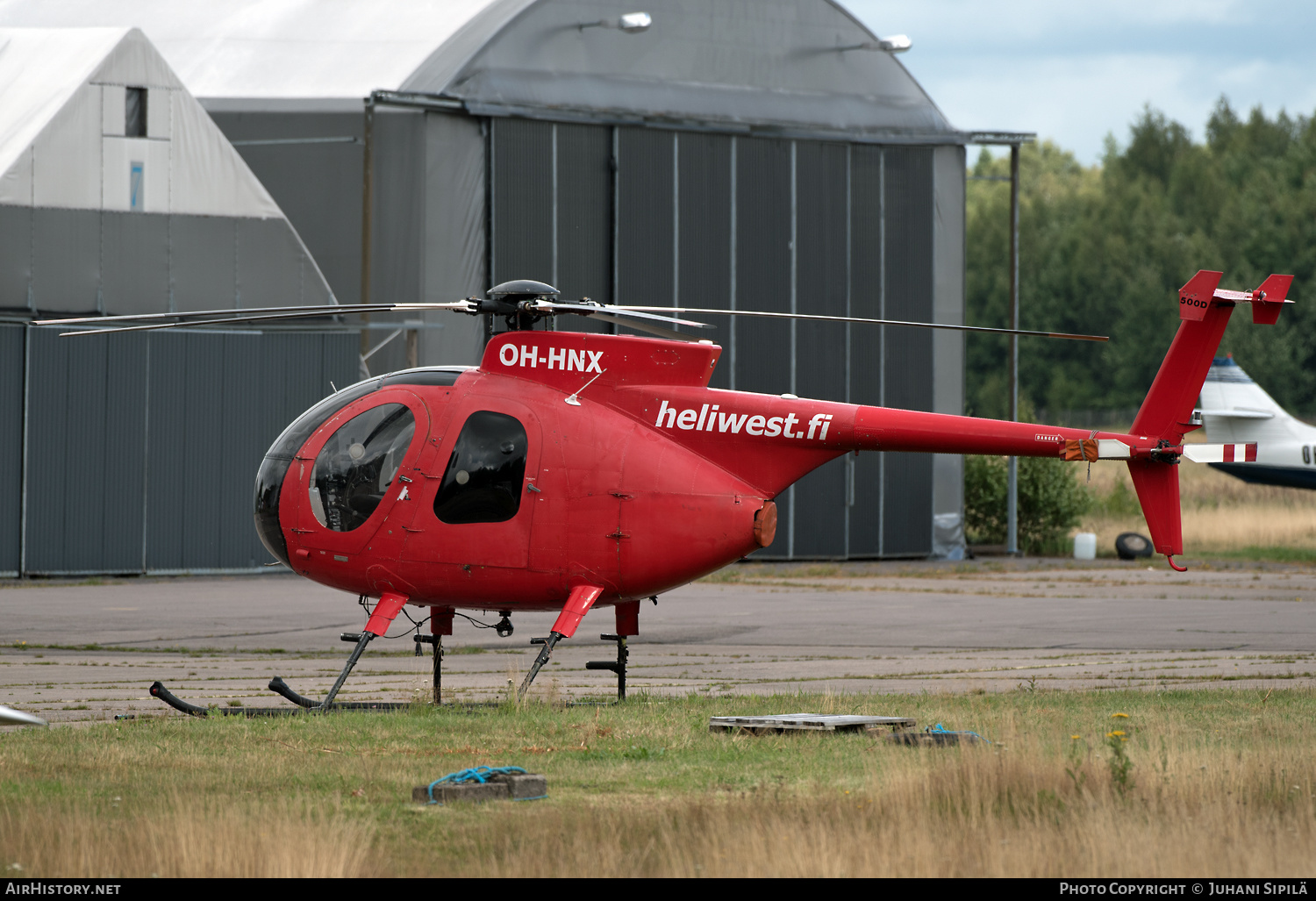 Aircraft Photo of OH-HNX | Hughes 500D (369D) | Heliwest | AirHistory.net #268652
